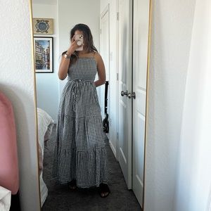 Old Navy Gingham Maxi Dress